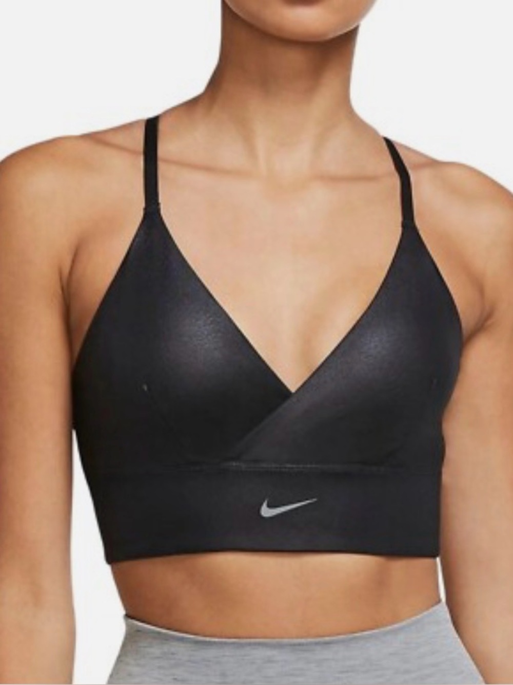 Nike Black Crossback Sports Bralette